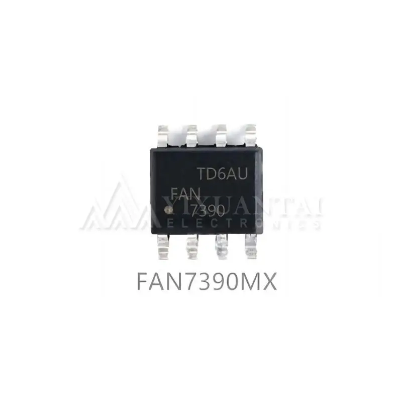 10pcs/Lot FAN7390MX IC GATE DRVR HALF-BRIDGE 8SOIC  New