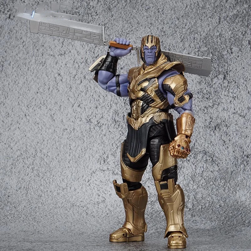 Marvel Avengers 4 Shf Armor Thanos Infinity Glove Can Be Hands-on Model To Give Friends Children New Year Gifts