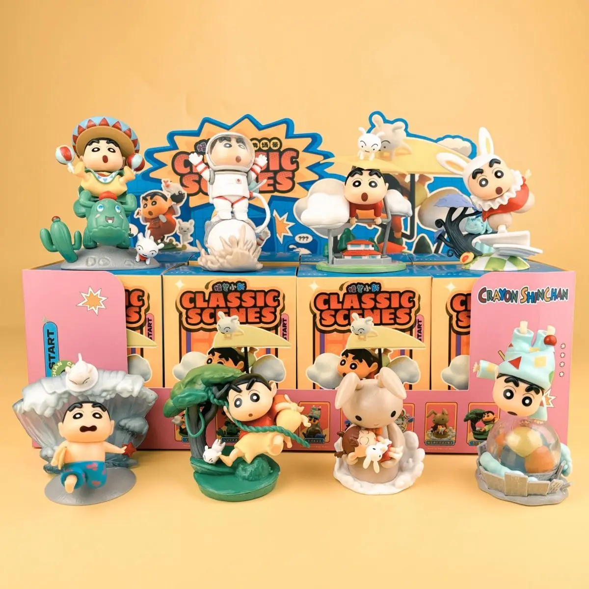 Crayon-Figur für Anfänger, limitierte Auflage, Box-Dekoration, Anime-Cartoon-Spielzeug, Plüschpuppe, Spielzeugmodell, Nischenprodukt