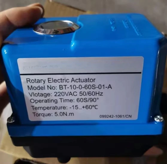 La Cina fornisce attuatore elettrico rotativo Ac220v LC-BT-10 di alta qualità di marca LENC per la valvola a farfalla
