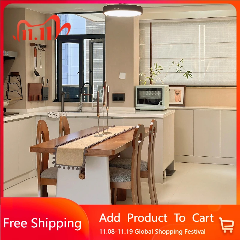 

Indoor Modern Design Dining Tables Wooden White Center Luxury Kitchen Tables Chairs Restaurant Mesas De Comedor Home Furniture