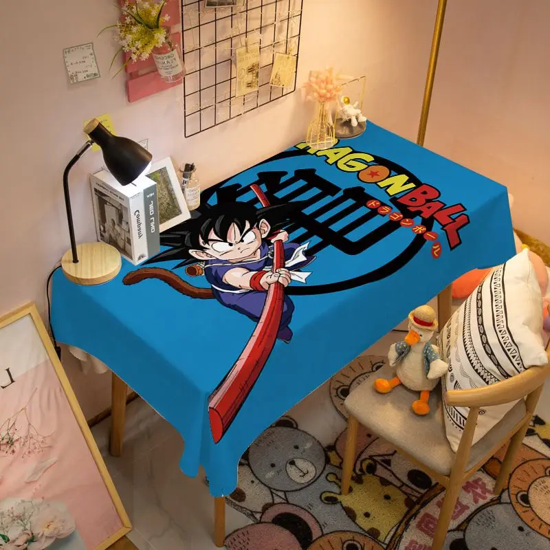 Podkładka na biurko Dragon Ball, podkładka na biurko dla ucznia, podkładka na stół do jadalni, obrus z motywem kreskówkowym, Piccolo, Trunks, Gogeta, Vegeta, Son Goku, prezent świąteczny