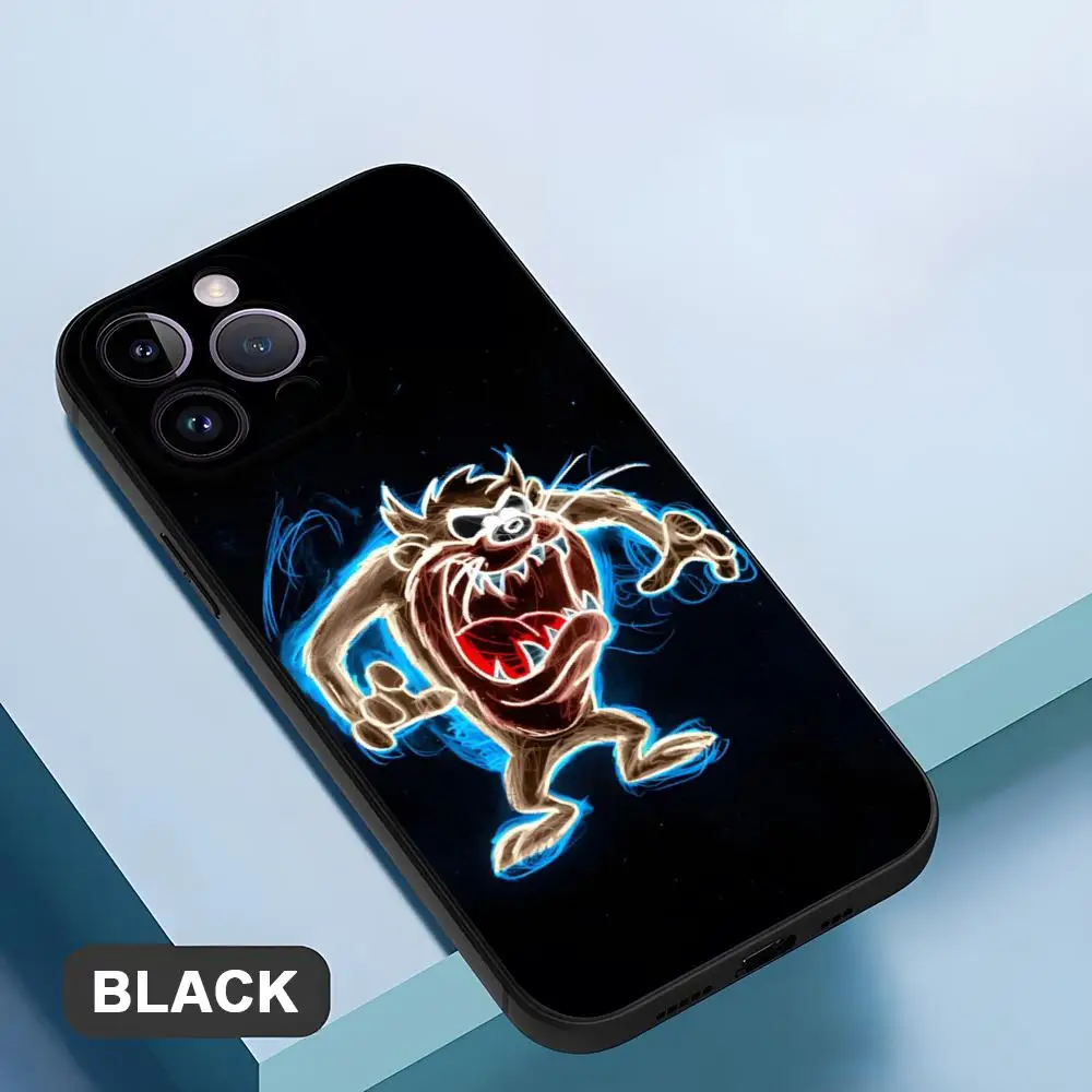 Tasmanian Devil Taz akcesoria etui na telefon Iphone 15ProMax 15 11 13 14 Pro Xs Max Mini Xr X 7 8 6 6s Plus etui Coque