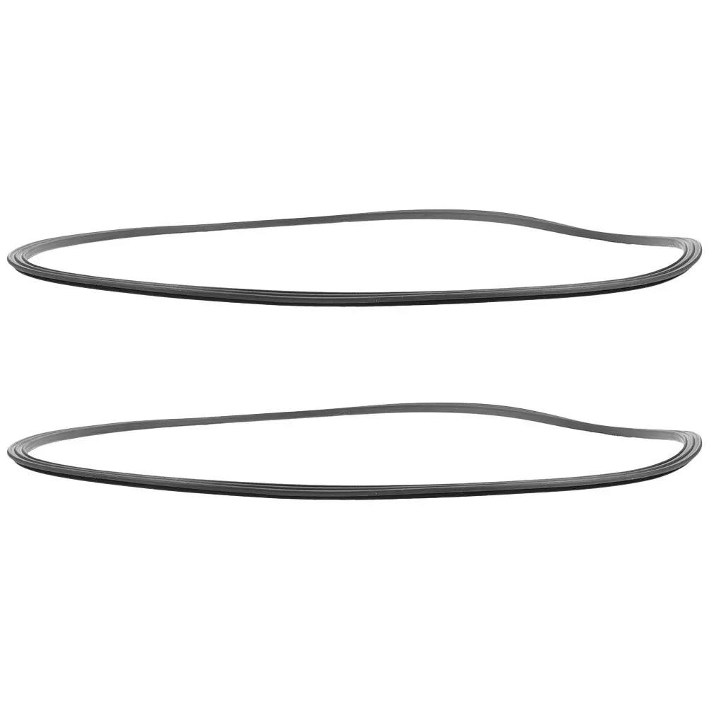 2Pcs Bar Stool Base Ring Nonslip Rubber Protector Floor Protection Furniture Accessories Durable Stable Bar Stool Protectors