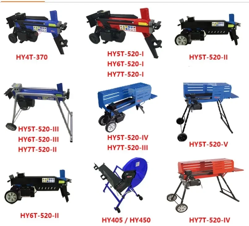 CE Standard SUMORE Hystrong Portable Hydraulic Fast Splitting Wood Log Splitter Firewood Splitter HY4T-520