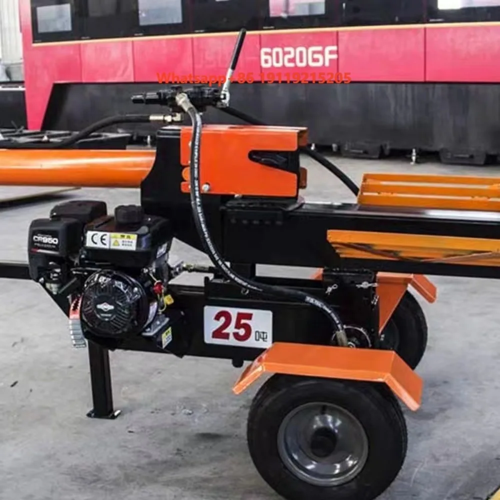 High Efficiency  Powered Firewood Processor Machine Log Splitter and Wood Crusher for Wood Cutting Shredding
