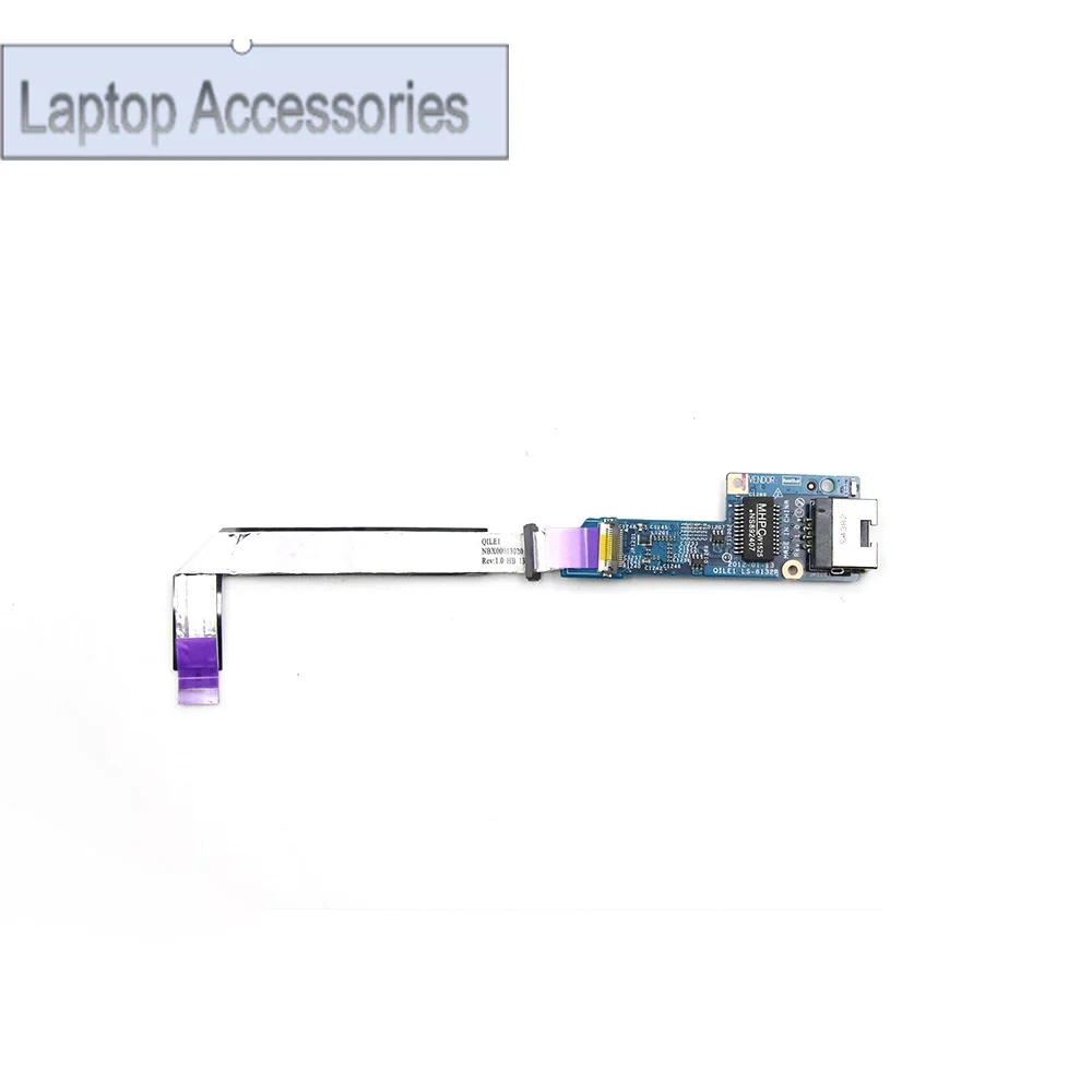 F Laptop LAN Board Interface For Lenovo For Thinkpad Edge E430 E430C E435 E445 B430 04W4487 04W4125 RJ45 Sub Card 14W New