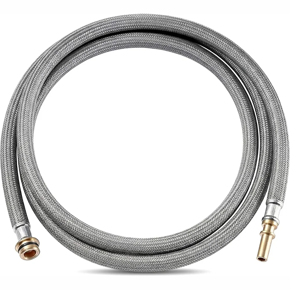Replacement Pull Down Kitchen Faucet Hose 59 inch Length 150cm Nylon Core Brass Fittings for 88624000 and Similar Models