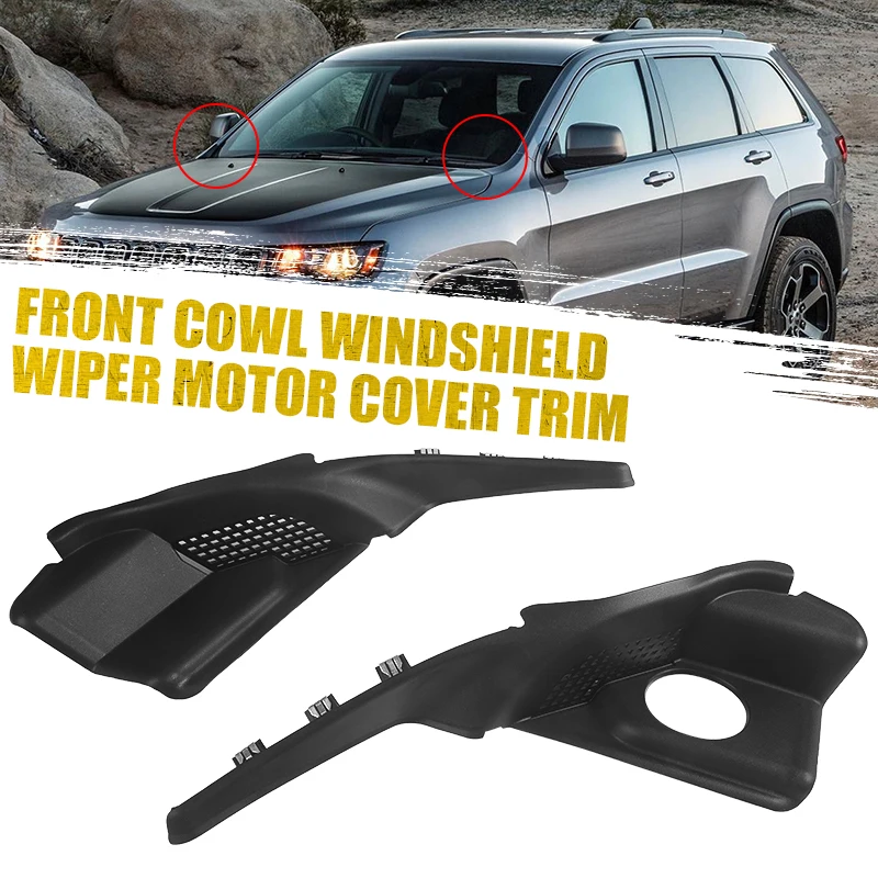 

Автомобильный стеклоочиститель с левым рулем, решетка, вентиляционная крышка, панель, капот в сборе для Jeep Grand Cherokee 2016-2022 55112951AC 55112952AC