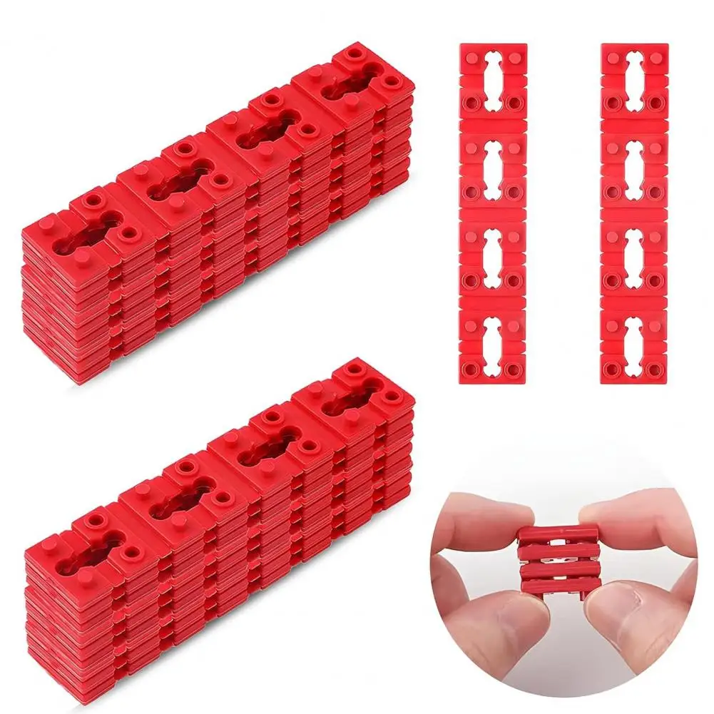 48Pcs Electrical Receptacle Box Outlet Spacers Electric Wall Switch Plastic Shim Spacers