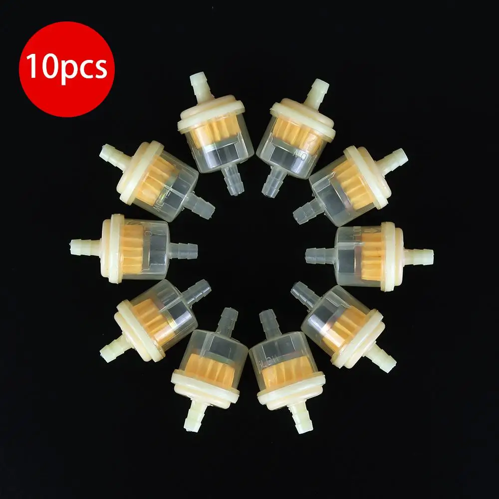 10pcs/Lot Universal 0.5-0.6MM Fuel Gas Gasoline Filters Mini Small Engine Inline Carb Fuel Gas Filter Gasoline Filters Tool