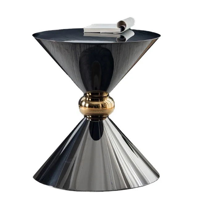 

Italian, minimalist, coffee table, stainless steel, postmodern, artistic, light luxury