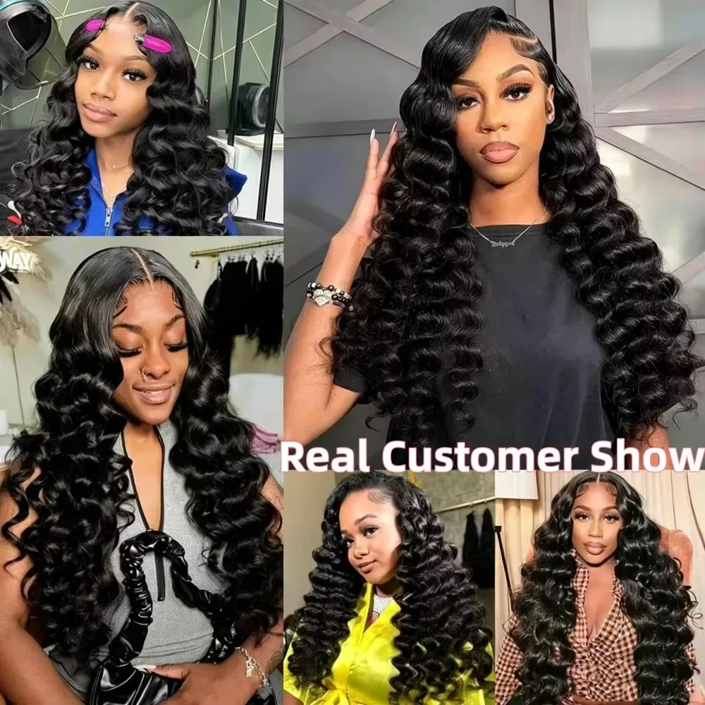 Loose Wave Bundles Human Hair Extension 3/4 Pcs Unprocessed Human Hair Brazilian Water Wave Human Hair Bundles Hair Extensions