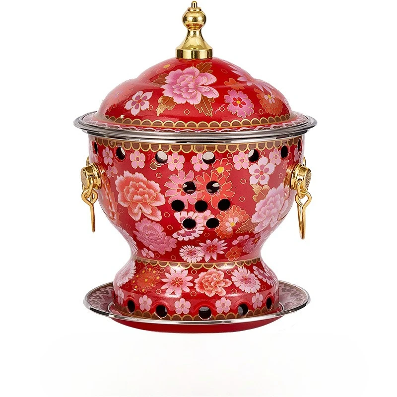 

Single small hot pot, one person, one pot alcohol stove, pure copper, purple copper thickened household copper pot