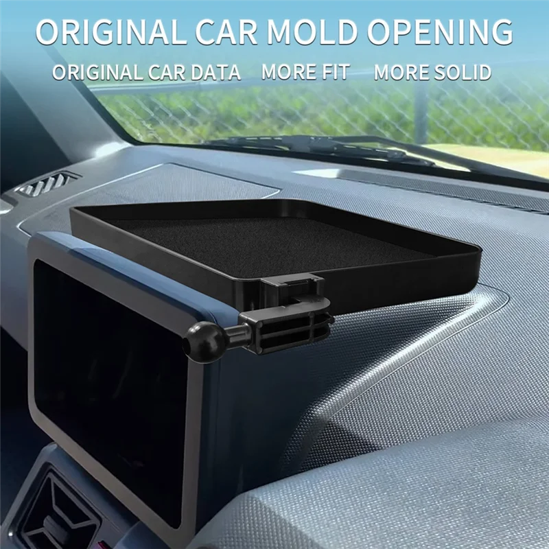 AT92-Car Navigation Screen Storage Box Car Navigation Phone Holder For Daihatsu Taft 2024 Car Interior Accessories
