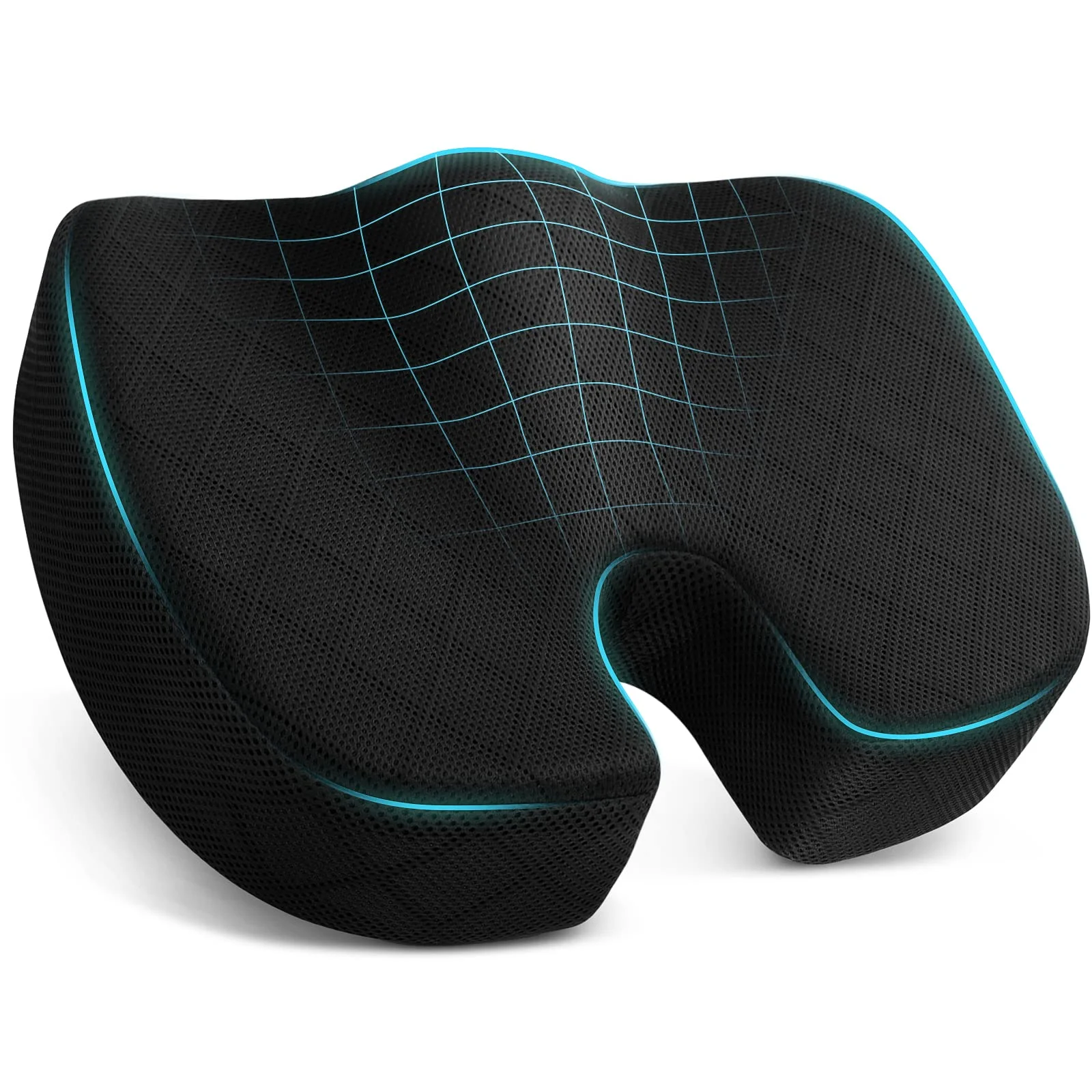 

Travel Coccyx seat cushion memory foam U-shaped pillow chair cushion car office hip support massage pillow