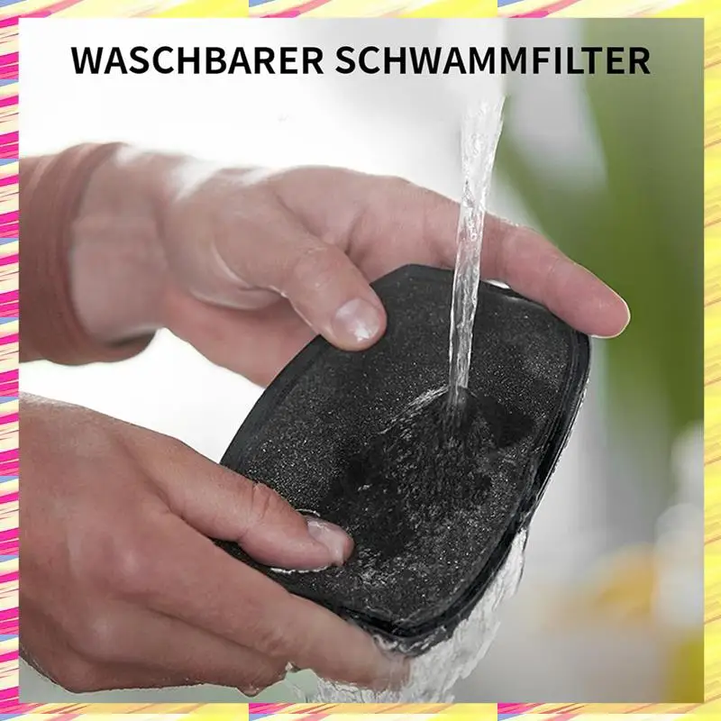 

ABJJ 2 шт. для Aquatrio 9000 Series XW9383 XW9385 Запчасти для пылесоса Моющийся комплект фильтров Запасная часть для робота-подметальной машины