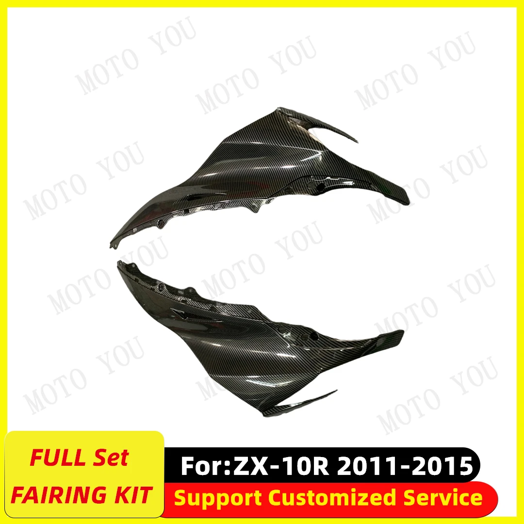 جديد ABS Fairings كيت صالح لكاواساكي نينجا ZX-10R ZX10R ZX-10 2011 2012 2013 2014 2015 ألياف الكربون الطلاء