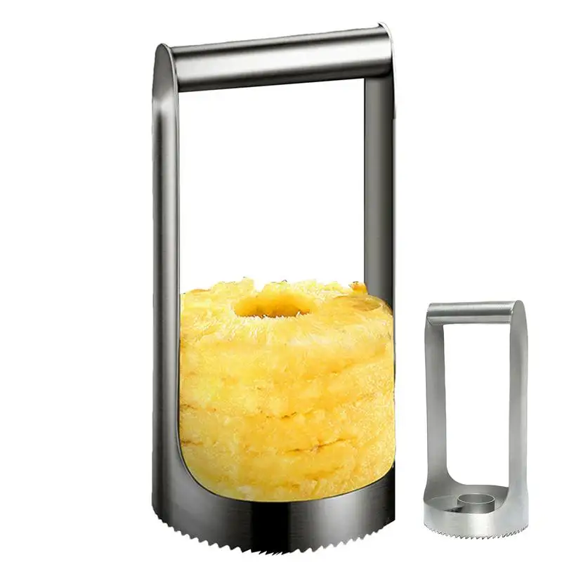 

Pineapple Slicer Tool Fruit Peeler And Corer Pineapple Peelers Kitchen Gadget For Pineapple Pear Home Restaurant Hotel