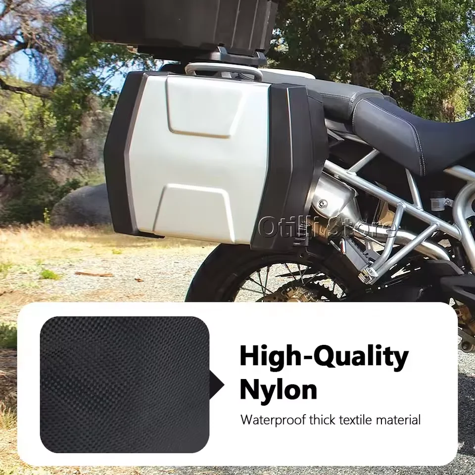 ل النمر 800 XC Tiger800 السرج بطانة أكياس الداخلية مقاوم للماء السلة المنظم الجانب حقيبة الأمتعة دراجة نارية الملحقات
