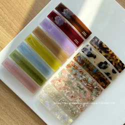 Elegant Princess Head ~ South Korea France a word clip spring clip, French side clip fringe ponytail clip half hairpin