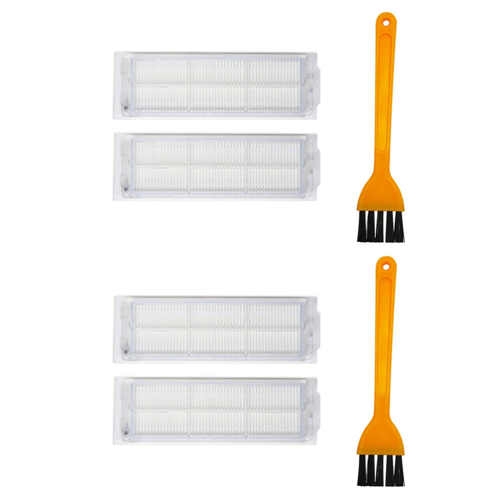 A24P 2X HEPA Filter For Xiaomi Mi Robot Vacuum Mop Pro STYJ02YM For Viomi V2 PRO V-RVCLM21B Vacuum Cleaner Parts