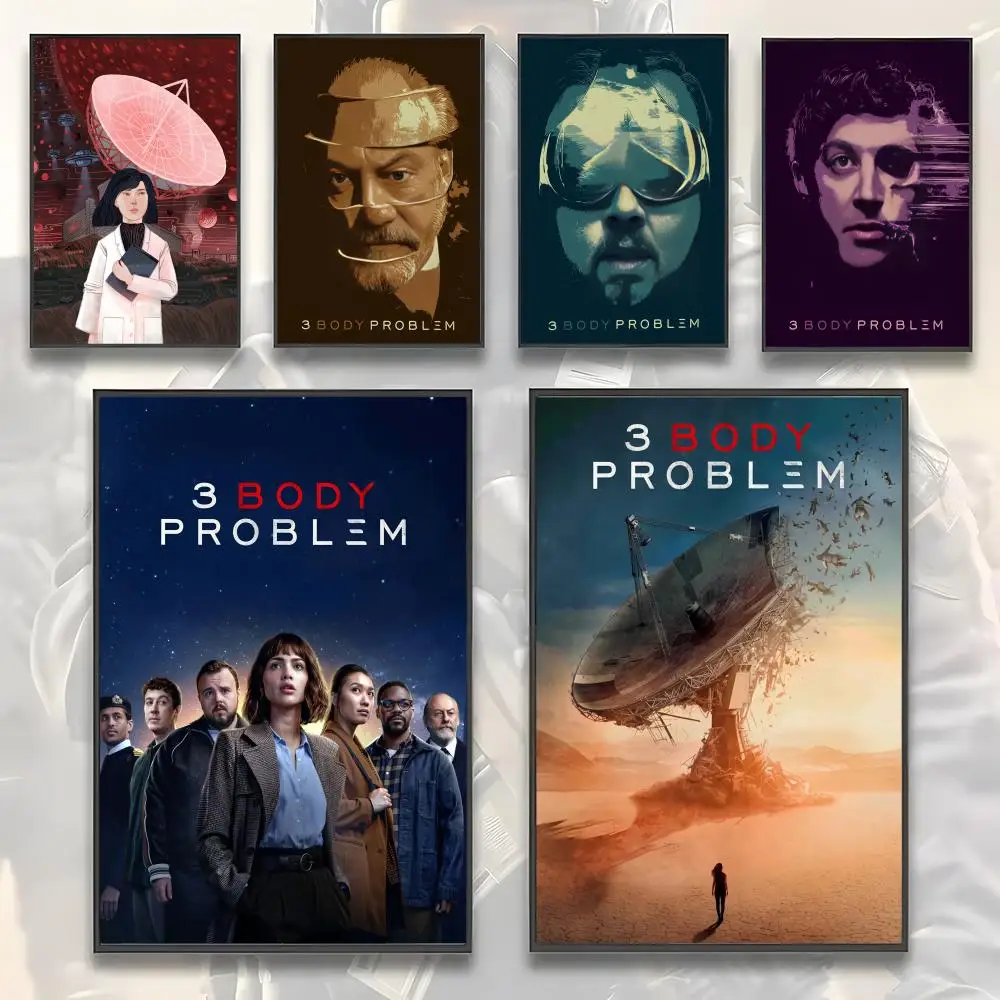 

TV 3 B-Body problem Poster Premium Aesthetic Waterproof for Living Room Bar House Decor Modern Wall Art Sticker Best Gift