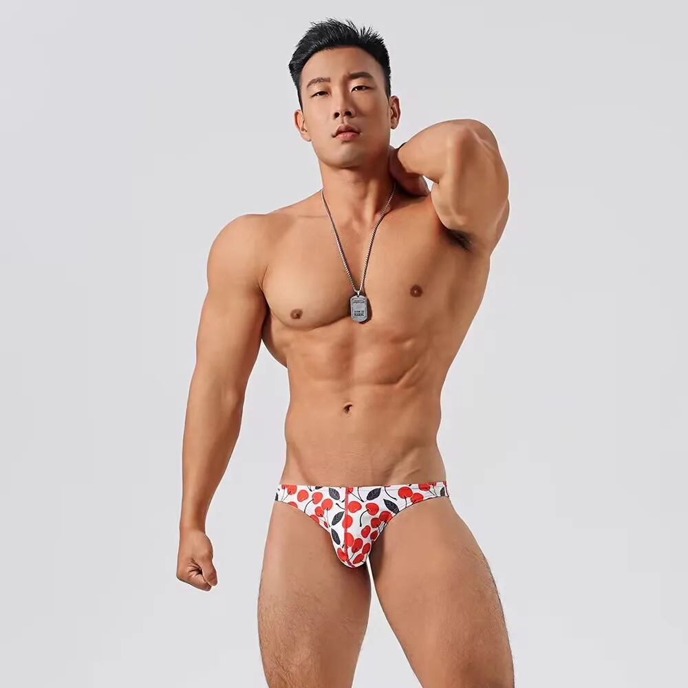 

2025 new design man swim shorts watermelon printed high quality Men's trunks sexy man swim shorts beach swim wear for man summer