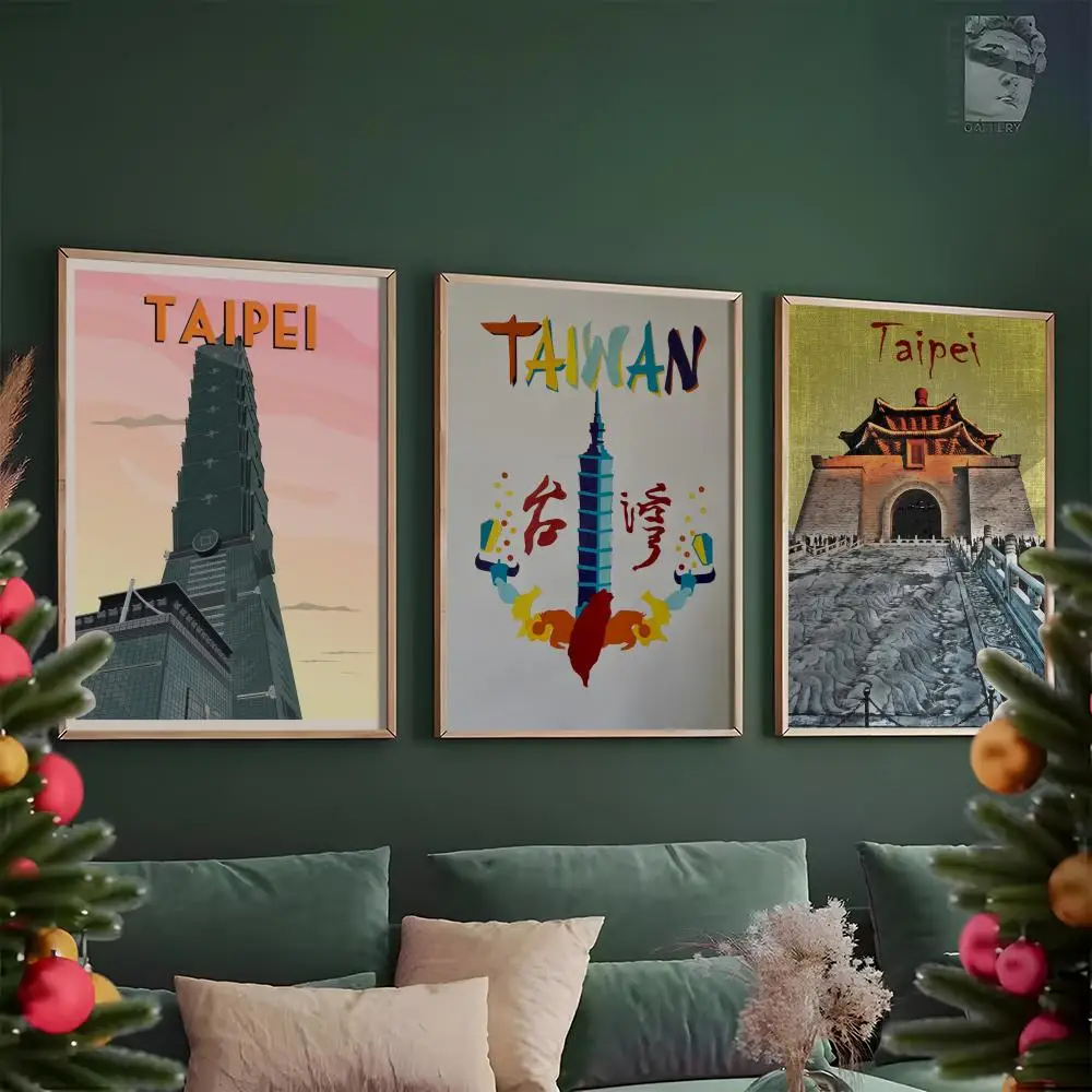 تايبي تايوان ملصق HD أنيمي موضوع ساخن المغني/OST/فيلم مقاوم للماء ذاتية اللصق ديكور المنزل