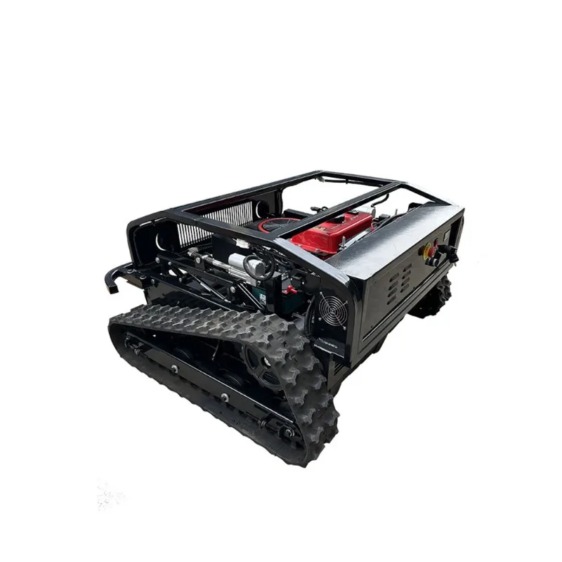 

New and upgraded intelligent remote control lawn mower widening crawler type high-horsepower orchard forest lawn mower