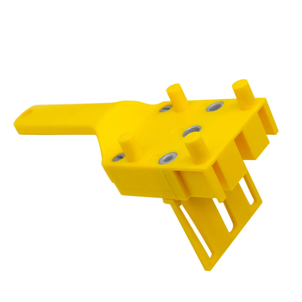 Wood Punch Woodworking Locator Boards Connection Hole Locator 6/8/10mm Drill Bit For Carpentry Straight Hole Clamp Hand-held