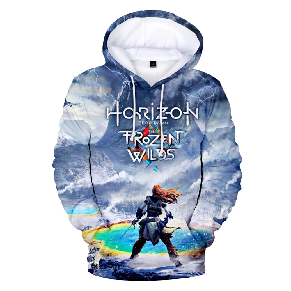 Horizon Zero Dawn Hoodie 3D Unisex Sweatshirts Long Sleeve Women Men\'s Hoodies 2020 Cosplay Games Harajuku Clothes Plus Size