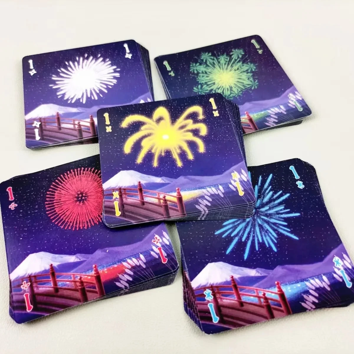 Gioco di carte cooperative Hanabi |   Scatena il divertimento con 2-5 giocatori |   Gioco divertente facile da giocare per feste/famiglie