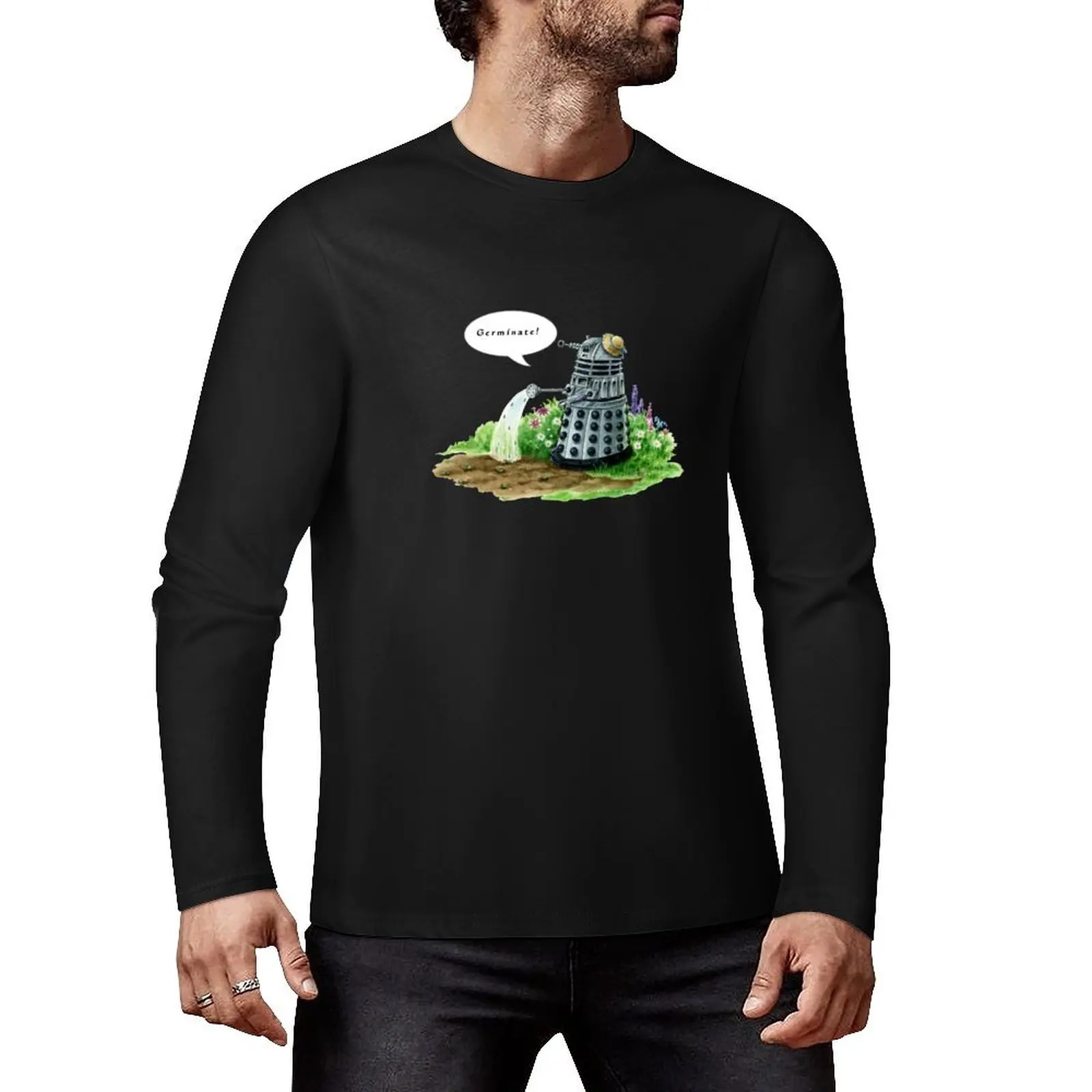 Germinate! Long T-Shirt sweat shirts Oversized t-shirt vintage t shirt t shirt for men