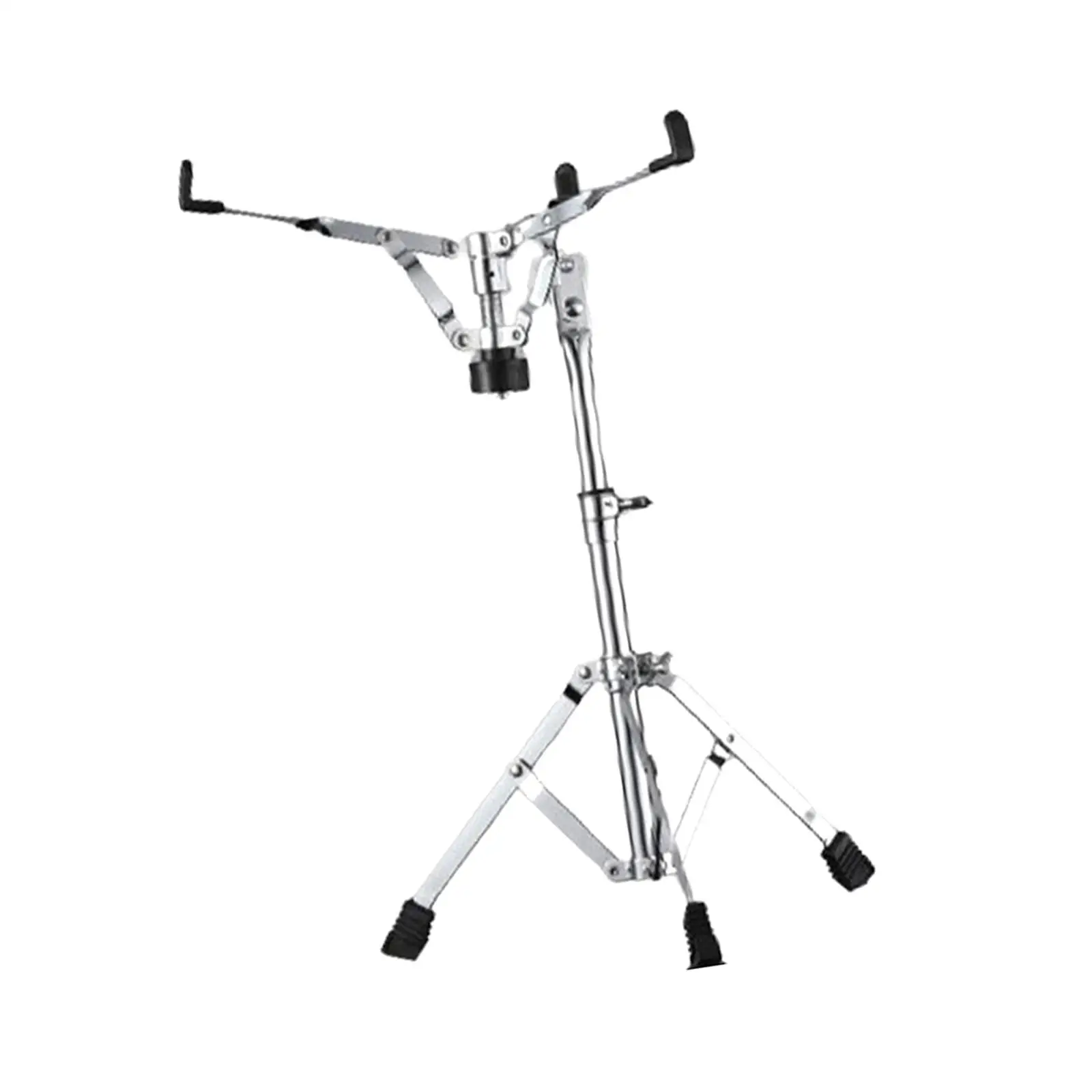 Concert Snare Drum Stand Double Braced Fit 10-14 inch Dia Snare Drum Adjustable Stable for Music Room Performance Practice