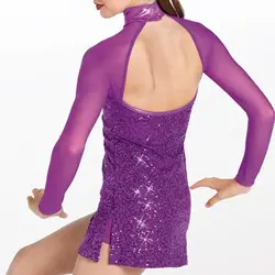 New dance costume professional jazz dance dress performance dress Lodysuit Latin dress