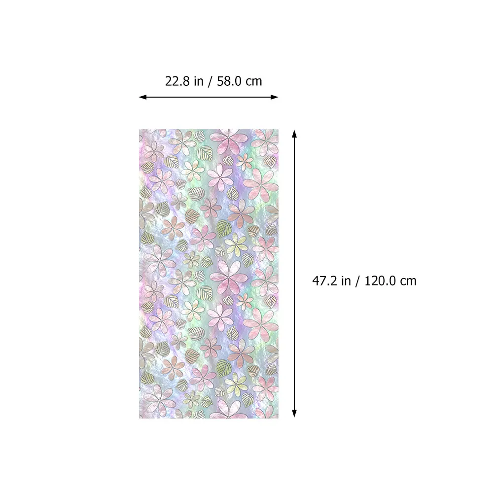 Static Sticker for Window Door Stickers Frosted Film Decal Bathroom Decorative Glass Household Home view 2
