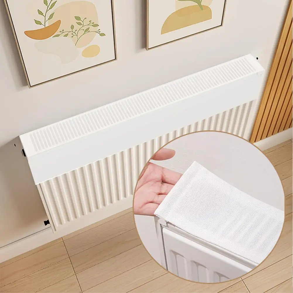 Home Maintenance Length 60 80 100 160 180CM Magnetic Radiator Pad Breathable Dust Cover Scratch-resistant Yarn Fabric