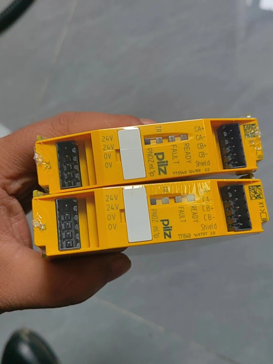 PILZ Pilz safety relay PNOZ mi1p, model 773540