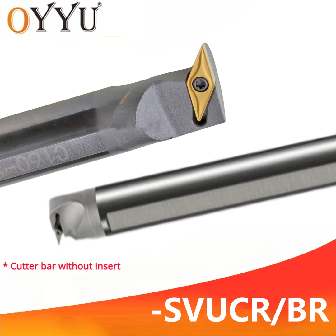 

OYYU C16Q C20R C25S SVUBR11 SVUBR16 SVUCR11 SVUCR16 Внутренний держатель инструментов из вольфрамовой стали Расточная оправка Хвостовик с ЧПУ SVUBR SVUCR SVUCL