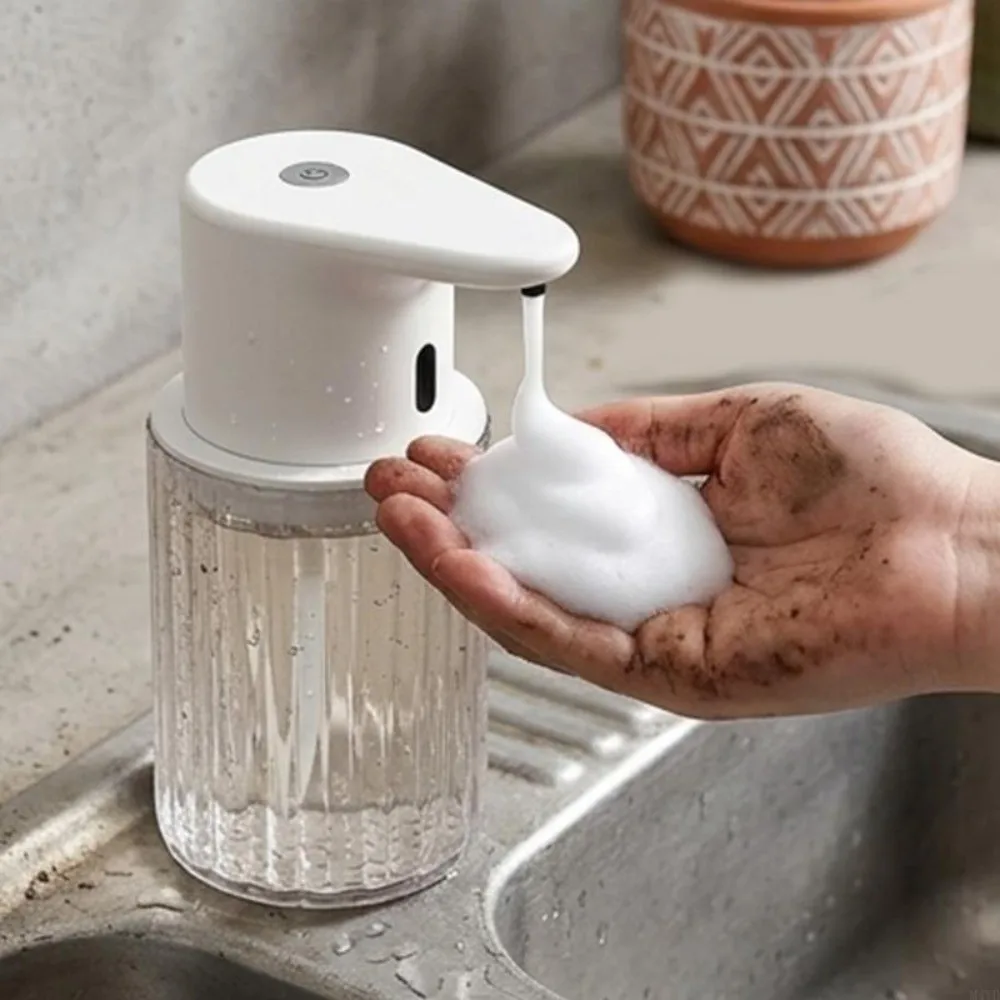 300ml Capacity Automatic Sensor Soap Dispenser USB Rechargeable Contactless Operation Hand Sanitizer Dispenser