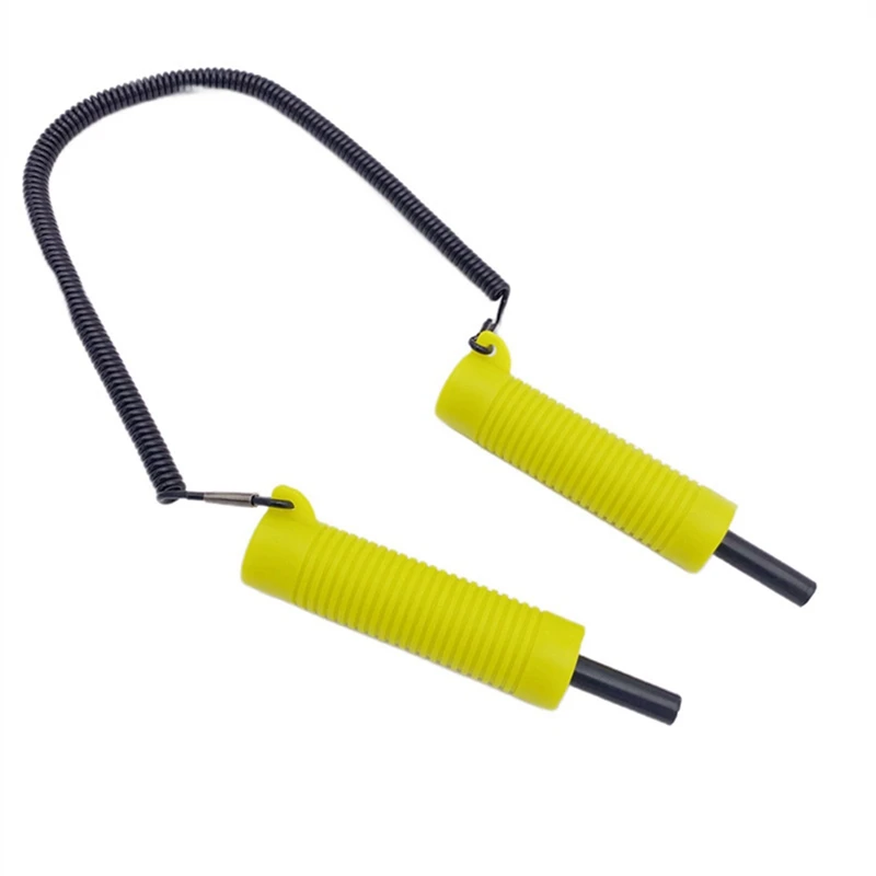 

2X Ice Fishing Ice Pick Ice Rescue Crawling Aid Winter Ice Breaker Ice Climbing Metal Ice Pick Heads