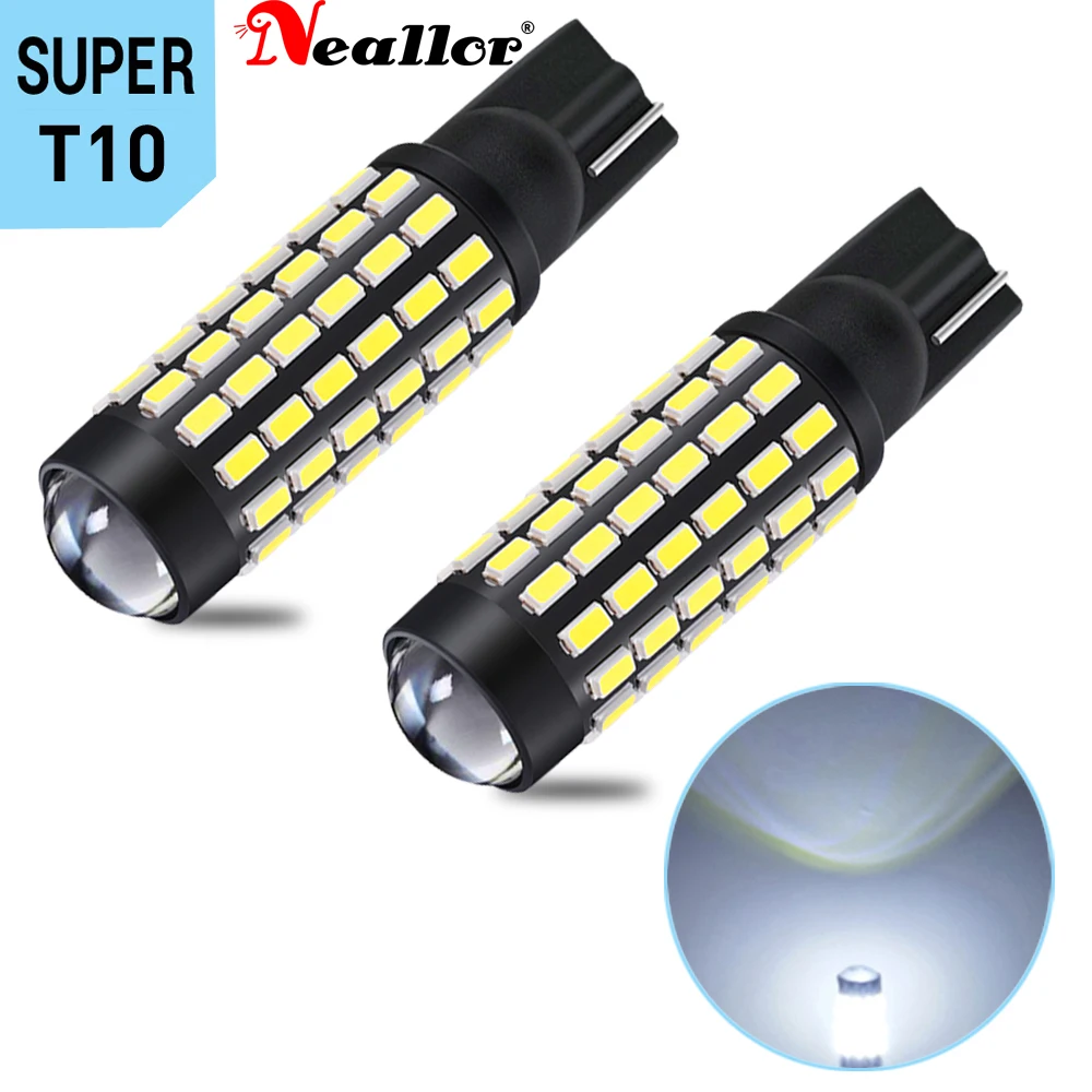 

2 шт. W5W T10 194 светодиодная лампа габарита для Toyota Auris Avensis T22 T25 T27 Aygo Camry Corolla 86 Hiace Prius Rav4 Yaris