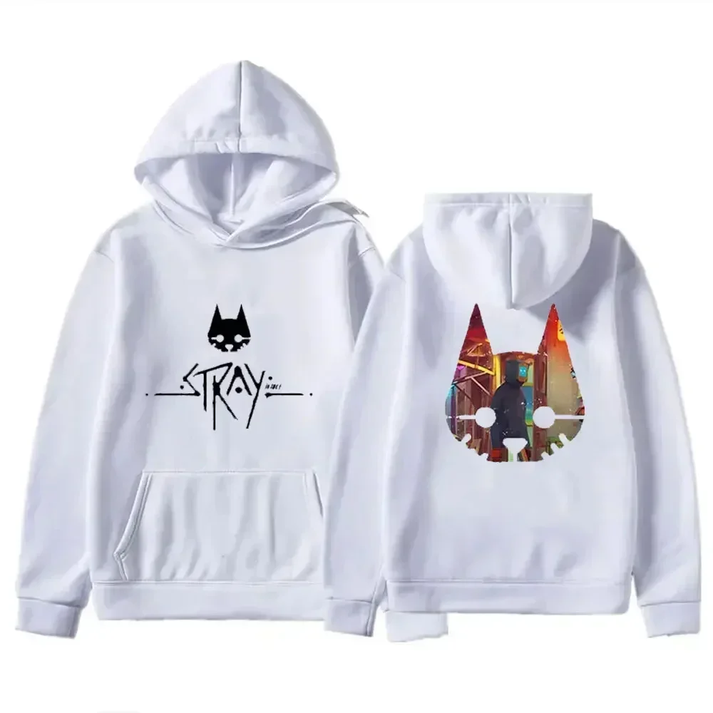 Stray Cat Game Printed Pullover Fashion Women\'s Hoodie Sweatshirt Printed Casual Hoodie Hoodie Men\'s Clothing Streetwear Gift