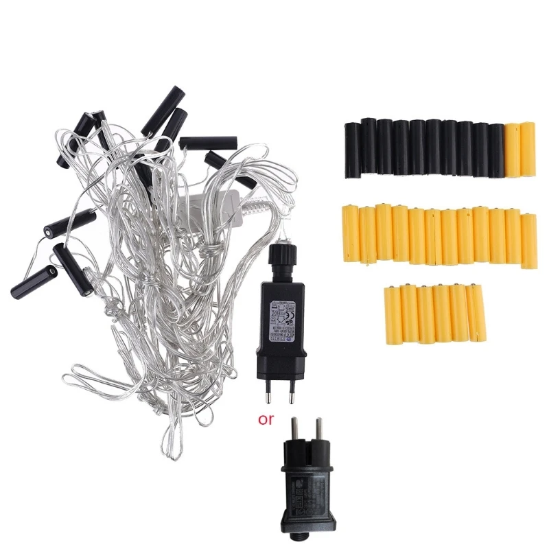 573A EU Plug AA AAA Battery Replace 2x 3x AA AAA Batteries Power Adapter for Radio Electric Toy Holiday LED Light