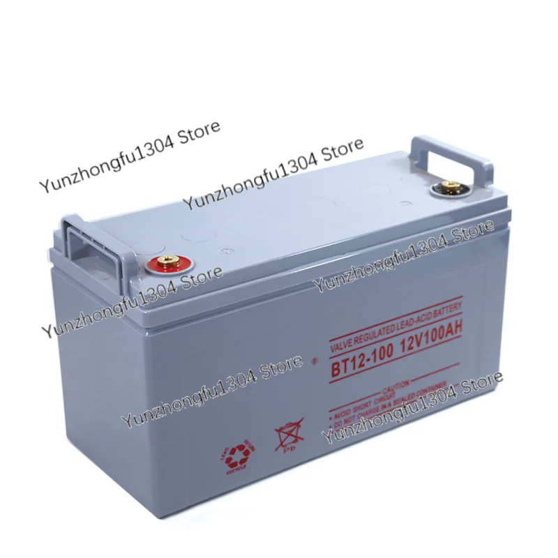 Rechargeable Storage Solar Deep cycle battery Longest Lifespan 12V 100Ah Lead Acid Battery Agm 12V100Ah  Bateria