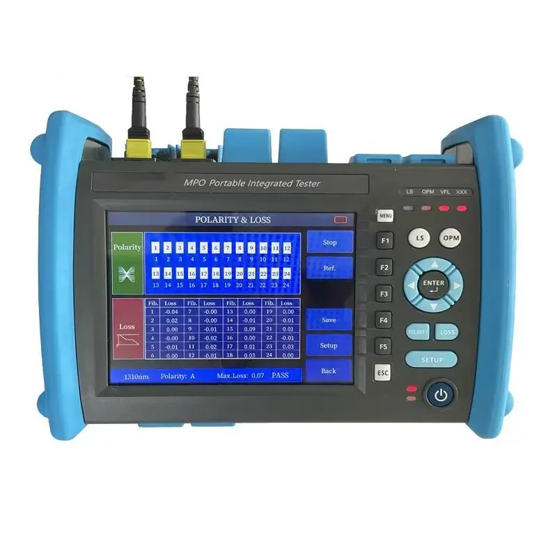 Joinwit MPO Handheld 12/24 Core MPO Fiber Optic Tester Optical Power Meter For FTTH JW3502 OTDR Integrated Tester