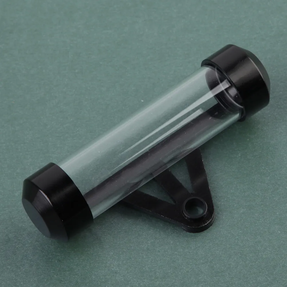 Motorcycle Secure Tube Tax Disc Holder Universal Motorbike Tax Disc Tube Cylindrical Holder Frame Waterproof with Screwdriver