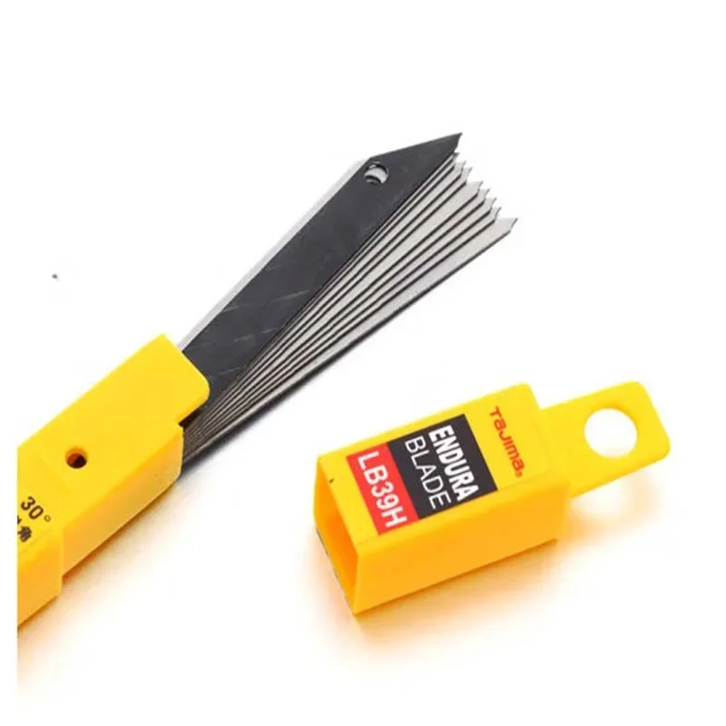 TAJIMA LB39H Запасные лезвия 9 мм 30 °   Угловые сменные лезвия для деталей универсальных ножей A-типа для LC320B 1102-0408
