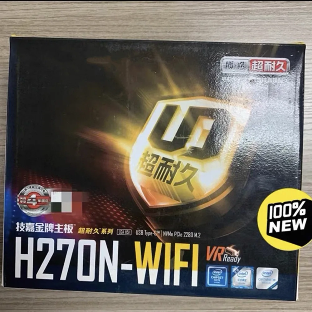 

For Gigabyte H270N-WIFI 17*17 Mini ITXGigabyte H270N-WIFI ITX Computer Motherboard CPU Dual Network Ports Wireless 115